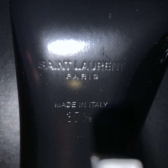 SAINT LAURENT
OpYum Patent 110mm YSL-Heel Pumps - Picture 3 of 5